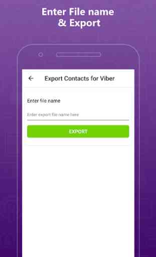 Export Contacts Of Viber : Marketing Software 2