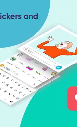 Fleksy: teclado rápido + stickers, GIF y emojis 1
