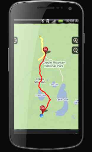 GPS ruta descubridor mapa 2