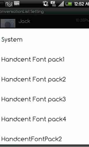 Handcent Font Pack2 2