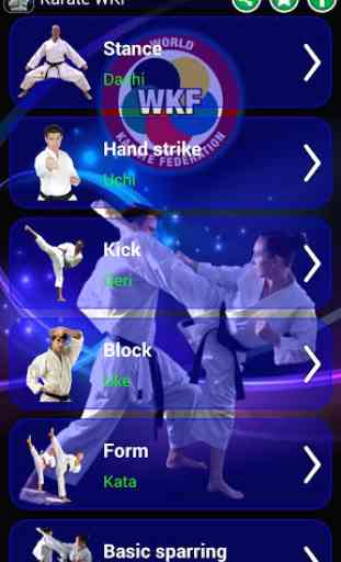 Karate WKF 1
