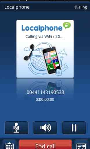 Localphone International Calls 2