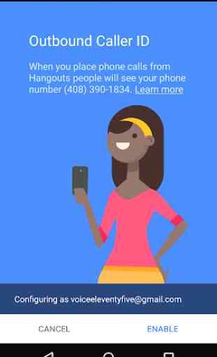 Marcador de Hangouts: llamadas 2