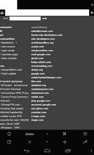 Naked Browser Pro / NB Pro LTS web browser 1