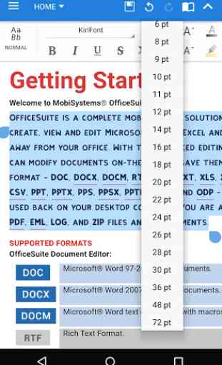 OfficeSuite Font Pack 4