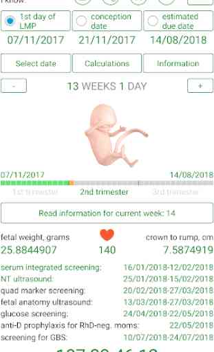 Pregnancy Due Date Calculator and Calendar 2