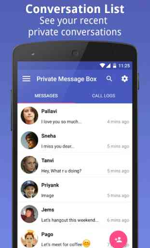 Private Message Box : Hide SMS 1