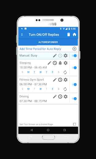 SMS Auto Reply Text Message / SMS Autoresponder 2