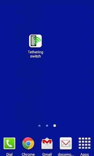 Tethering switch 1