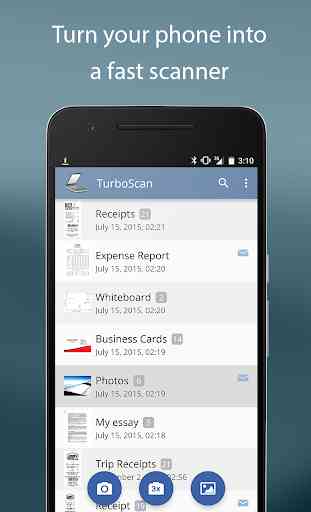 TurboScan: digitaliza documentos y recibos en PDF 1