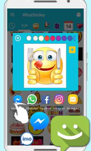 WhatSmiley: iconos, GIF, emoticonos y stickers 2