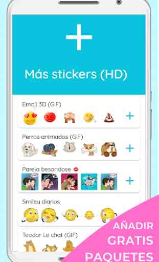 WhatSmiley: iconos, GIF, emoticonos y stickers 4