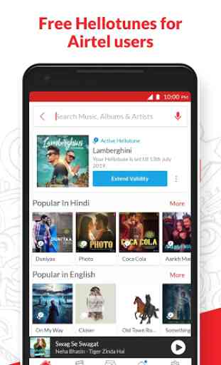 Wynk Music - Download & Play Songs, MP3, HelloTune 2
