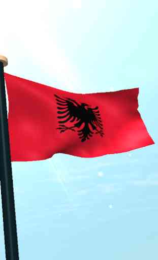 Albania Bandera 3D Gratis 4