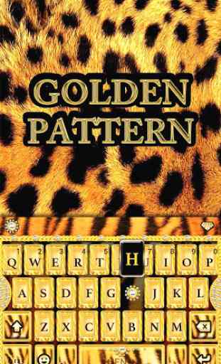 Goldenpattern Tema de teclado 1