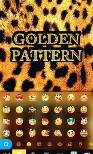 Goldenpattern Tema de teclado 2