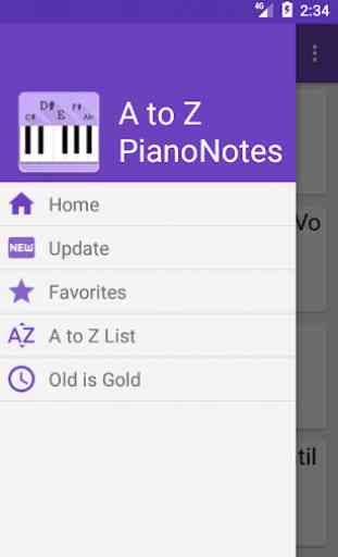 A To Z Piano Notes 2