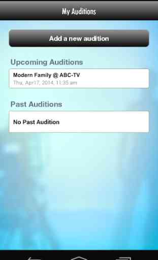 Actor Audition App 4