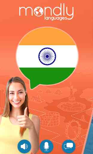Aprende Hindi Gratis - Mondly 1