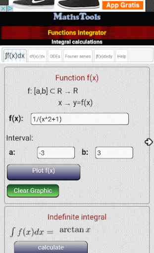 Calculadora de integrales 1