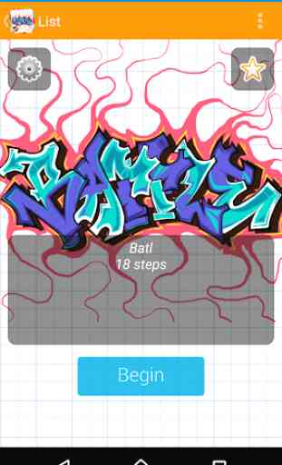 Cómo dibujar Graffiti 1
