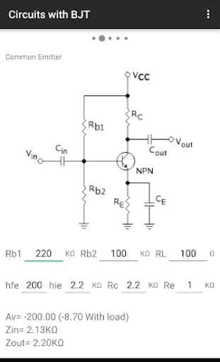 Electronic Circuit Calculation 2