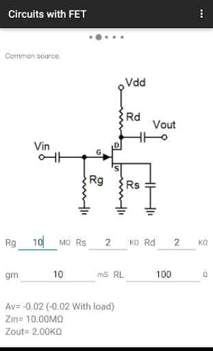 Electronic Circuit Calculation 3
