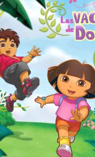 Las vacaciones de Dora y Diego 1