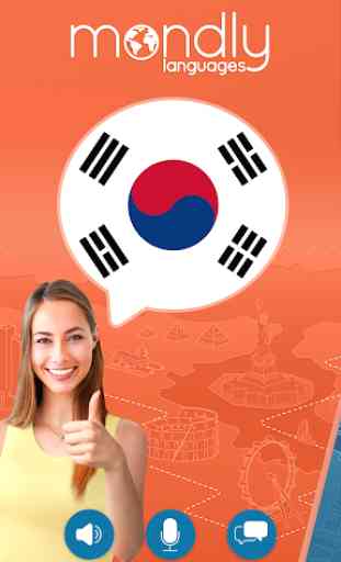 Mondly: Aprende Coreano Gratis 1