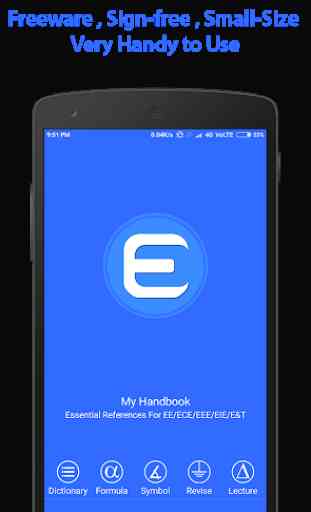 My Handbook : EE, EC, EI, E&T, EEE, EECS 1