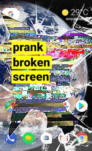 pantalla rota broken screen prank  2