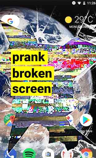 pantalla rota broken screen prank  4