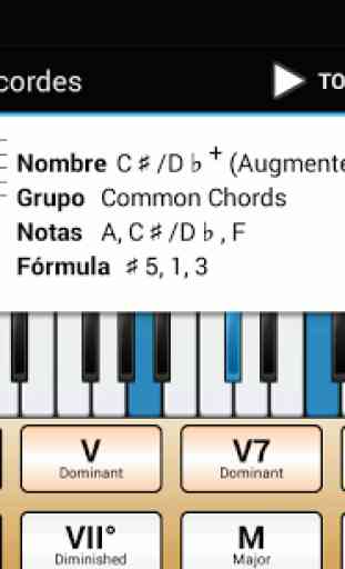 Piano Companion PRO: acordes 1