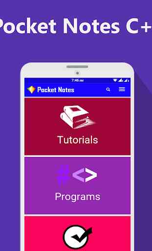 Pocket Notes C++ - Tutorials - Programs - Quizzes 1