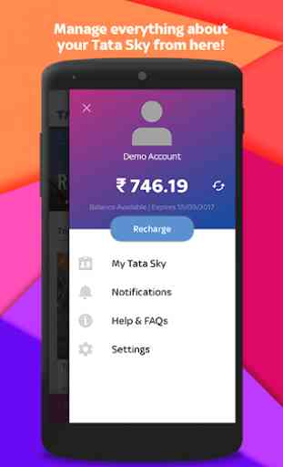 Tata Sky Mobile- Live TV, Movies, Sports, Recharge 3