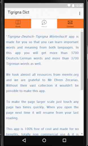 Tigrinya-German Dictionary 3