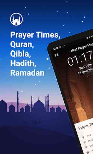 Athan Pro - Azan & Tiempos de Oración & Qibla 1