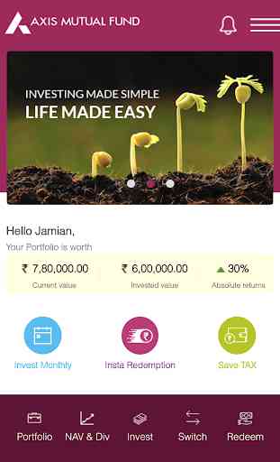 Axis Mutual Fund EasyApp 2