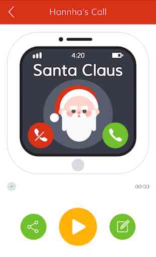 Call Santa - Simulated Voice Call from Santa 4