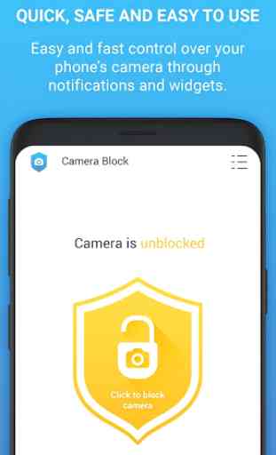 Camera Block Gratis - Anti spyware y anti malware 3