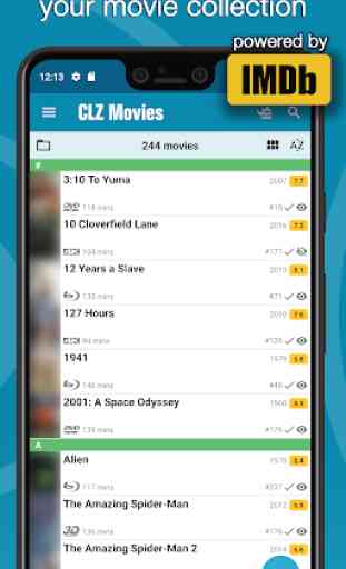 CLZ Movies - catalog your DVD / Blu-ray collection 1