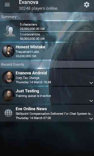 Evanova for EVE Online 1