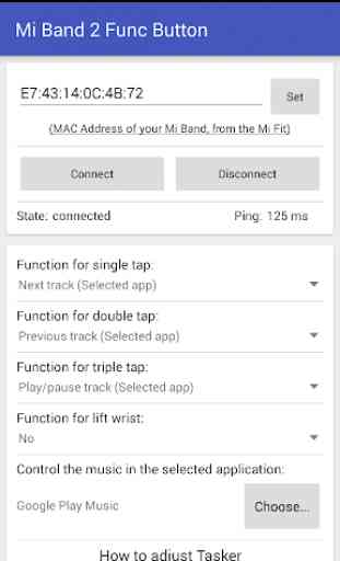 Func Button for Mi Band 2 1