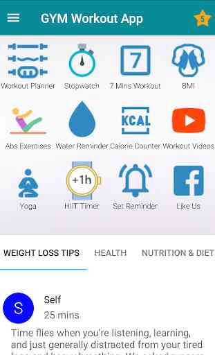 Gym Workout App 1