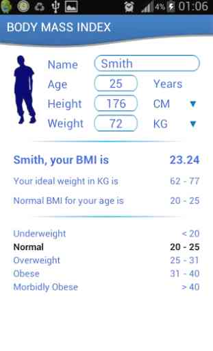 Health Calculator - BMI & WTH 2
