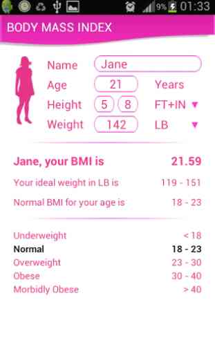 Health Calculator - BMI & WTH 4