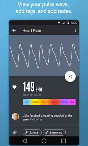 Ritmo Cardíaco: Monitor Pulso+ 3