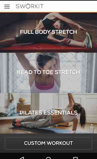 Stretching & Pilates Sworkit - Workouts for Anyone 1