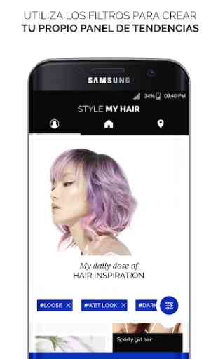 Style My Hair - Prueba de color de pelo en 3D 1