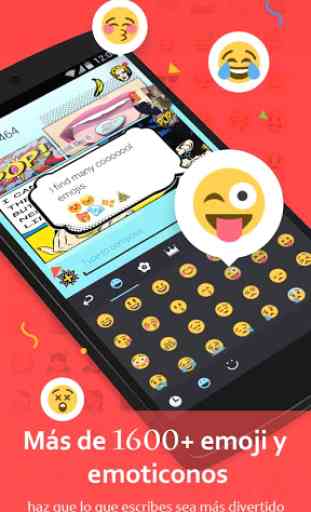 Teclado GO - Free emoticons, Emoji keyboard 1